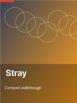 Stray guide cover